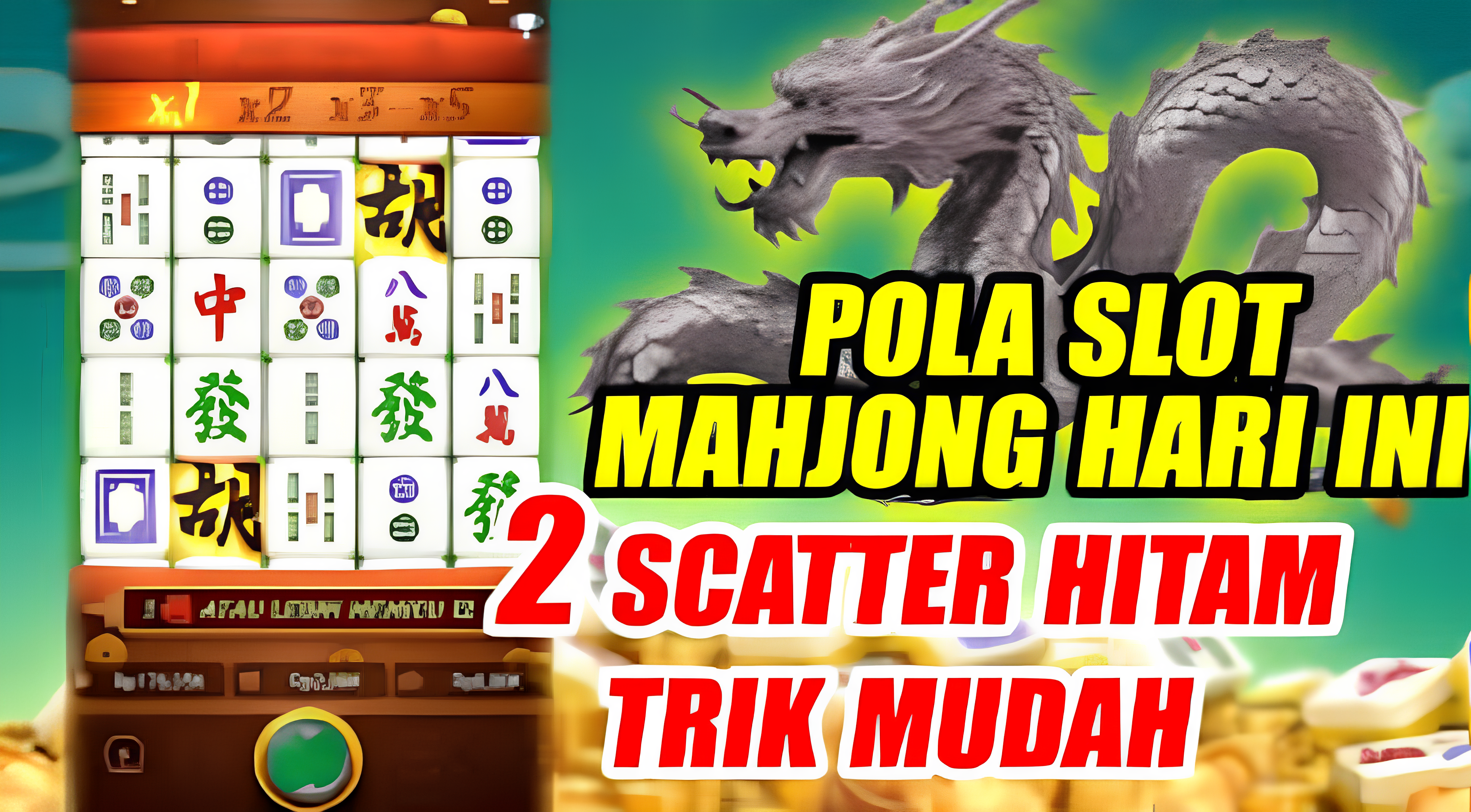 Scatter Hitam Mahjong Ways 3